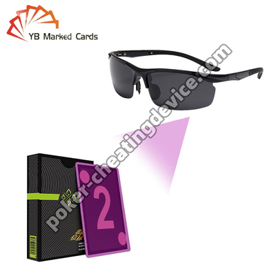 Las gafas de sol de rayos X para el póker ganan ventaja con la detección de marcas de precisión