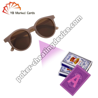 Los tramposos con gafas de sol para el póker ganan ventaja en cualquier juego