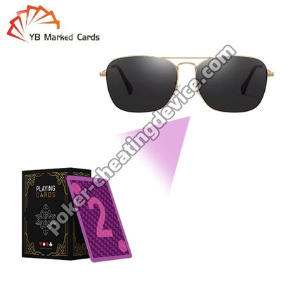 Las gafas de sol infrarrojas ven a través de las cartas y ganan ventaja en los juegos de póquer