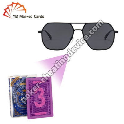 Las gafas de sol en el póker ganan ventaja con las gafas de cartas marcadas