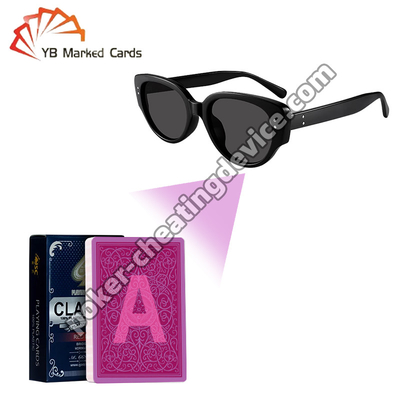 Gafas de sol para el póker mejoran su juego con gafas de cartas marcadas