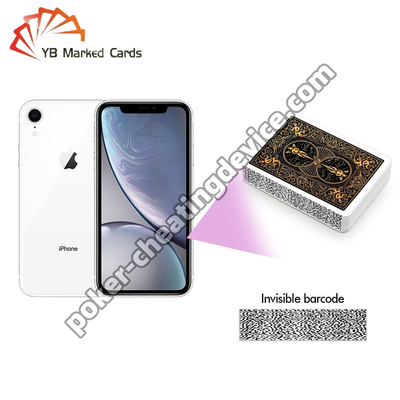 AKK A3 iPhone XR Analista de códigos de barras de póquer para una predicción precisa del juego