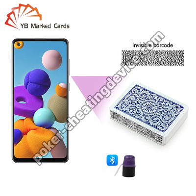 AKK A3 Samsung Galaxy A21s Analisador de cartas de trampa para cartas de juego marcadas con código de barras