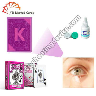 Bicicleta Lentes de contacto de rayos X con tinta luminosa