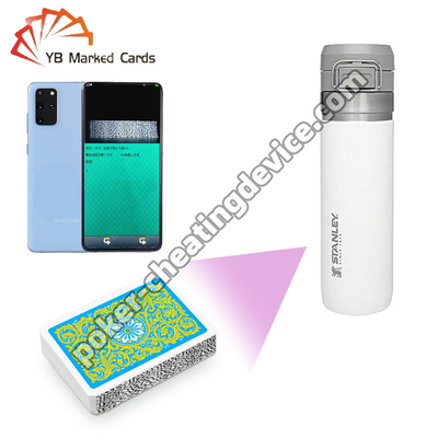 Escáner de botellas de agua Escáner discreto de tarjetas de póquer Solución de escaneo