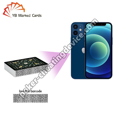 CVK 350 iPhone 12 Mini Analisador de cartas de juego para Poker Cheat Card Scanner
