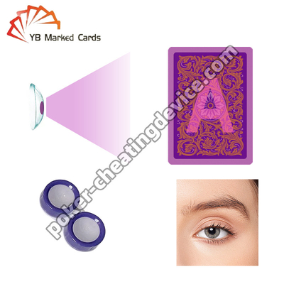Discretos lentes de contacto infrarrojos para el Poker Ultimate Cheat Tool