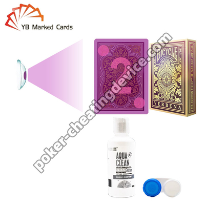 Lentes de contacto infrarrojas para Texas Hold'Em Poker Ultimate Cheat Tool