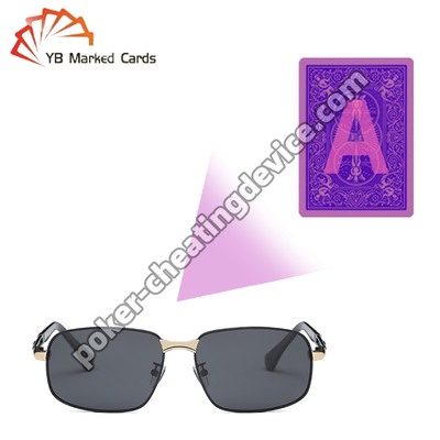 Gafas de sol infrarrojas para la detección de póquer desbloquear marcas ocultas en los juegos de póquer