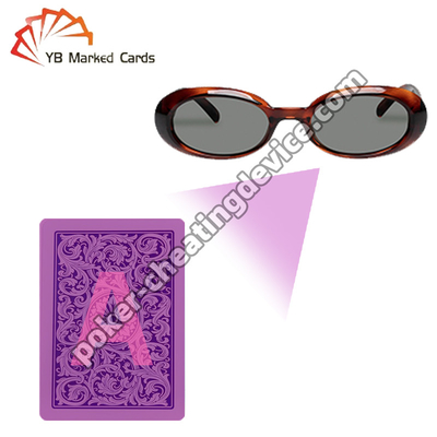 Gafas de sol infrarrojas de casino gafas de tinta invisible para hacer trampa en el póker