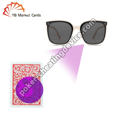 Las gafas de sol infrarrojas detectan marcas ocultas en los juegos de póquer en vivo