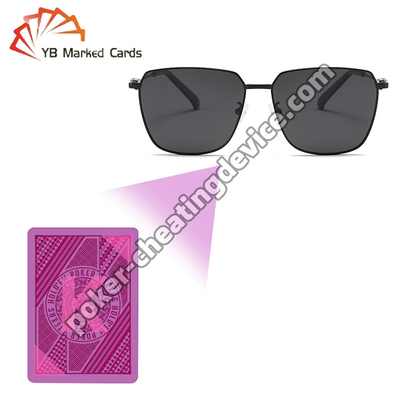 Gafas de sol infrarrojas de póquer para detección de tarjetas marcadas Gafas de trampa