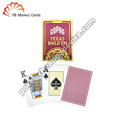 Copag Texas Hold'em Invisible Infrarrojos Marcado de cartas Rojo Deck único