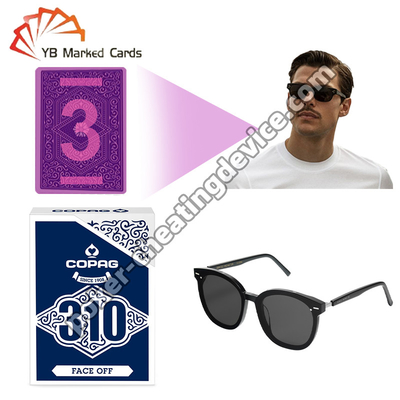 Copag 310 Invisible IR Marcado de las cartas azul para gafas de póquer