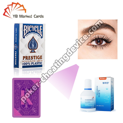 BICYCLE F44100 Prestige 100% de plástico Invisible Infrarrojo Marcado Tarjetas