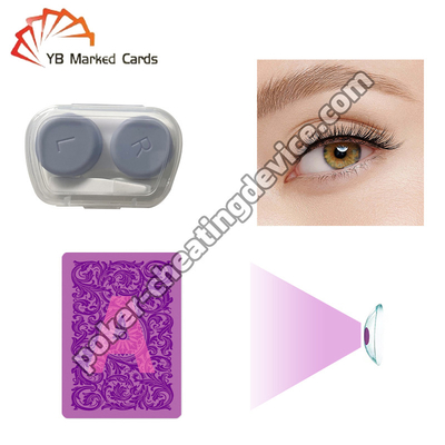 Las lentes de contacto de póquer infrarrojas ven las cartas ocultas sin ser detectadas.