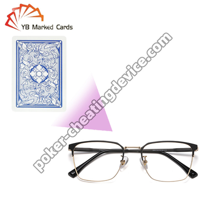 Gafas para hacer trampas en el póker para cartas marcadas luminosas: ver las marcas ocultas