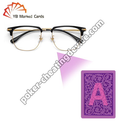 Gafas de cartas de juego: Ve las cartas marcadas luminosas al instante