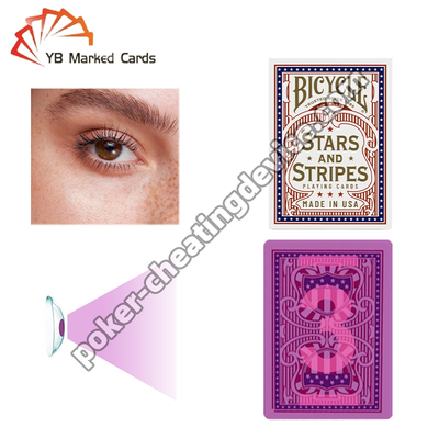 Bicicleta Estrellas y Rayas Marcado Deck de Tarjetas La Última Herramienta de Trampas