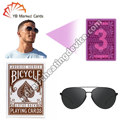 Bicicleta Lotus Back 1891 Cartas de Póquer con Tinta Invisible