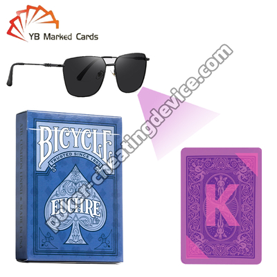 Bicicleta Euchre Marcado con tarjetas de tinta invisible infrarroja