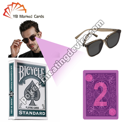 Cartas marcadas luminosas para bicicleta Wintergreen Infrared Poker