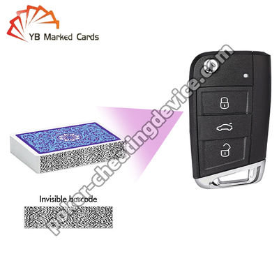Poker Cheat Camera Car Key - Escáner Invisible para las cartas marcadas