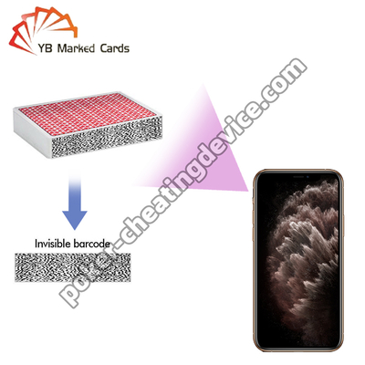 Dispositivo de análisis de póquer AKK K5 para marcar cartas de juego con código de barras