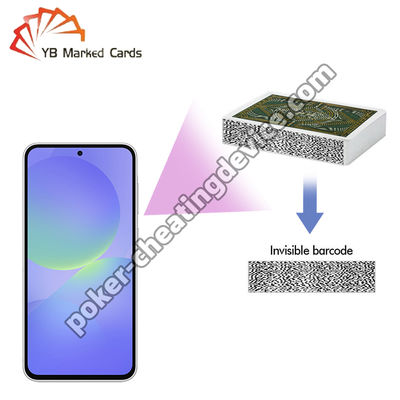 AKK A3 Analista de cartas de póquer de casino para cartas de juego de código de barras