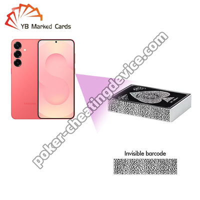 AKK A7 Analista de póquer Dispositivo de trampa para cartas de juego de código de barras