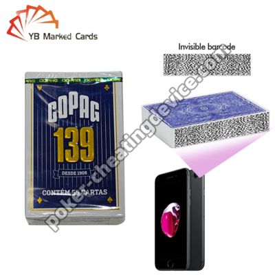 Copag 139 Barcode Marked Playing Decks For Poker Analyzer System