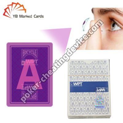 WPT Luminous Marked Cards For Marked Cards Contact Lenses