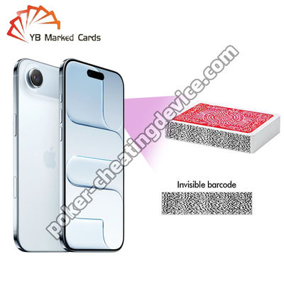 Analista de póquer de código de barras AKK A3 para cartas de juego de código de barras