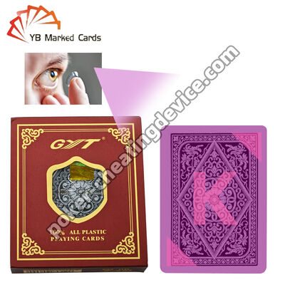 Gyt Back Marcado Tarjetas con tinta luminosa infrarroja invisible