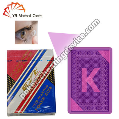 EYT Tarjetas marcadas con tinta invisible con tinta luminosa infrarroja invisible