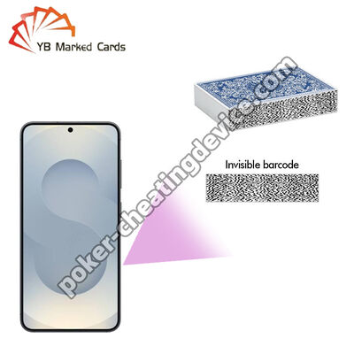 Dispositivo analizador de ganadores de póquer AKK A4 para tarjetas marcadas con códigos de barras