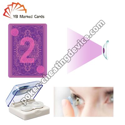 Lentes de Contacto para Marcar Cartas para Ver a Través de Cartas de Póker