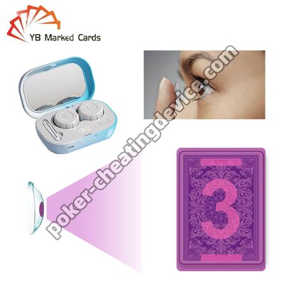 Lentes de Contacto Avanzadas para Hacer Trampas con Cartas Marcadas Luminosas
